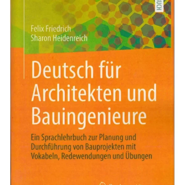 کتاب آلمانی deutsch fur architekten und bauingenieure