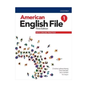 کتاب انگلیسی American English File 1-3nd ویرایش سوم (سایز رحلی)