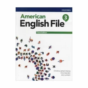 کتاب انگلیسی American English File 3-3nd ویرایش سوم (سایز رحلی)