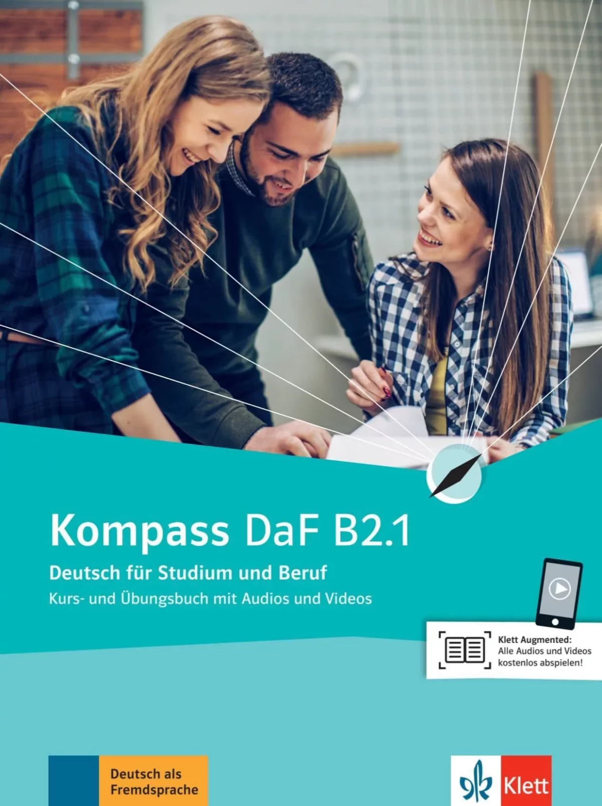 کتاب آلمانی کامپس داف Kompass DaF B2.1