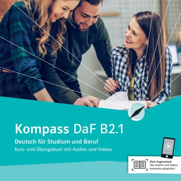 کتاب آلمانی کامپس داف Kompass DaF B2.1